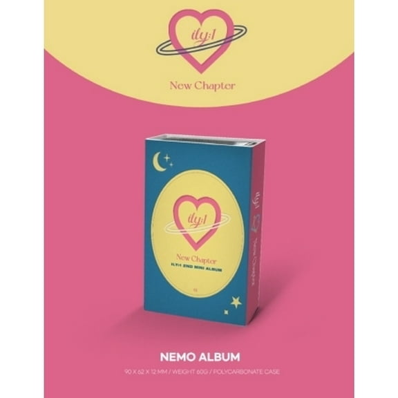 Ily:1 - New Chapter - Nemo Album Full Version - incl. Jacket Photocard   Mini Sticker - Music & Performance - CD