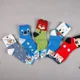 thumbnail image 3 of 1 par de calcetines de lujo con purpurina a la moda para mujer, calcetines largos de diseño Harajuku, calcetines de estilo étnico Harajuku con patrón creativo brillante, 3 of 5