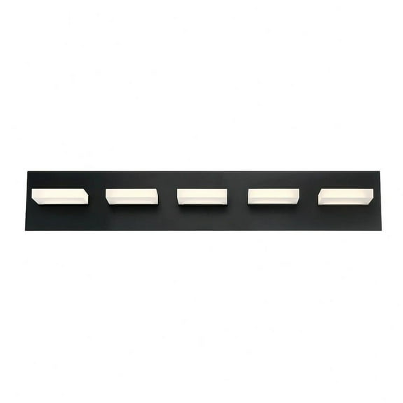 30 inch 25W 5 Led Bath Bar-Black Finish Bailey Street Home 79-Bel-4187022