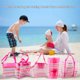 thumbnail image 5 of Bolsa de playa de malla Bolsas de playa extra grandes y mochila Tote Toys Toallas Bolsa de tela Irfora 24x11x23cm, 5 of 7