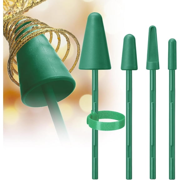 YeYeBest Green Tree Top Star holder for Christmas Tree Decoration