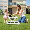 thumbnail image 4 of Costway Andador 2 en 1 y Asiento con Altura Regulable Música Luces y Espejo Primeros Pasos para Niños 6-18 meses Blanco 78,5 x 64,5 x (31,5-57) cm, 4 of 10