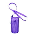thumbnail image 1 of Portabotellas de agua perfecl malla bolsa plegable para botellas de playa PÚRPURA, 1 of 7