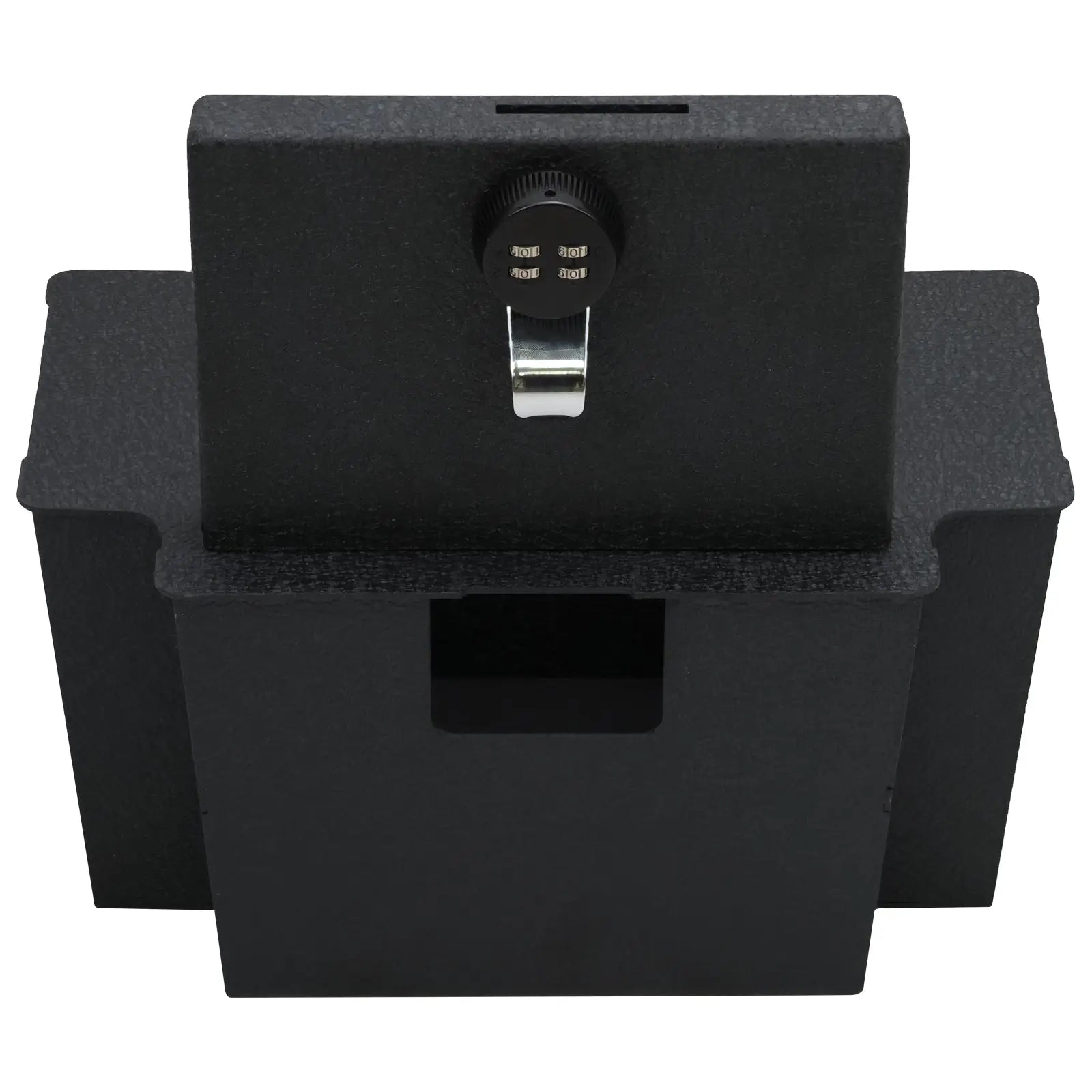 Center Console Gun Safe Vault - WASAI Premium In-vehicle Console Lock Box Compatible with Chevy Silverado 1500/GMC Sierra 1500 2023-2025, with Heavy Gauge Steel, 4 Digit Combination Lock.