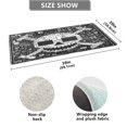 thumbnail image 3 of Haosy Skull Pixel Art Bathroom Rugs Non Slip Absorbent Soft Plush Quick Dry Bath Mat, 39"x20", 3 of 8