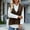 🔥 Brown, variant on Sweaters for Women V Neck Breathable Knitted Sleeveless Trendy Tops Solid Color Plus Size Slim Fall Outfits for Women 2025 Comfy Winter for Weekend Breakfasts Brown M