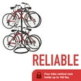 thumbnail image 2 of Racor Free Standing Four Bike Rack, 2 of 8