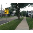 thumbnail image 6 of Slow Speed Limit 15MPH 4 Pack, 18 x 12 Inches Slow Down Safety Signs for Street Neighborhood Sturdy Rust Free Aluminum, 6 of 6