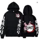 thumbnail image 1 of Sudadera con capucha de Demon Slayer para hombre y mujer, ropa de calle de manga larga con estampado de Kamado Tanjirou, talla grande, estilo Harajuku, 1 of 6