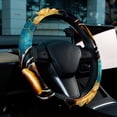 thumbnail image 6 of Honeybee 14.5 Inch Printing PVC Leather Car Wheel Cover Steering Wheel Cover Auto Accessories, 6 of 6