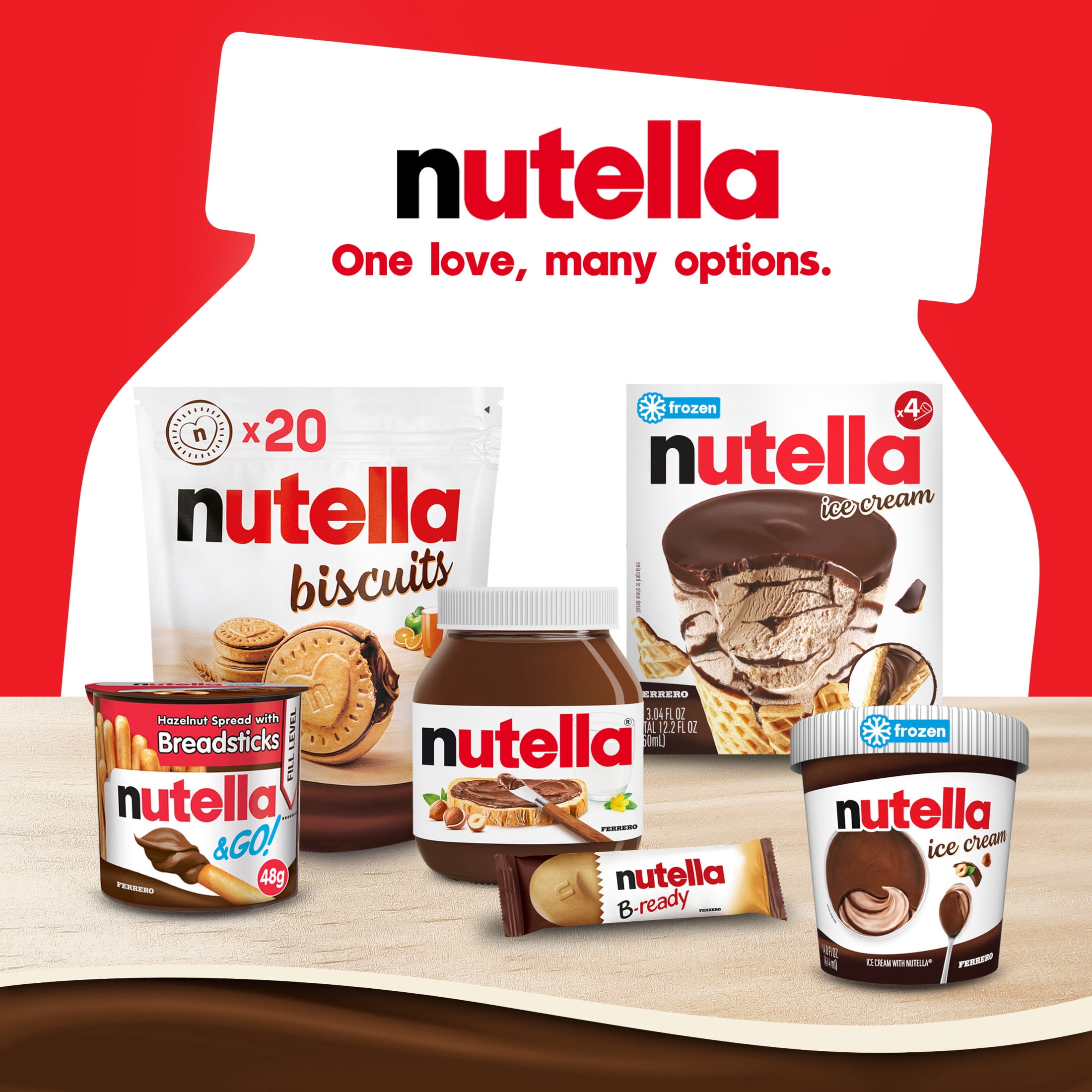 Nutella Ice Cream, 14 fl oz