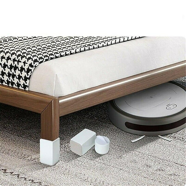 4 elevadores de cama para muebles de acero al carbono, altura resistente de 52mm o 102mm