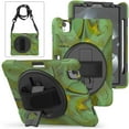 thumbnail image 2 of XYX Case for iPad Air 11 (2025)/iPad Air 11 (2024)/iPad Pro 11 inch (2022/2021/2020/2018) with 360 Degree Rotating, Hand Strap, Shoulder Strap, Camouflage, 2 of 7