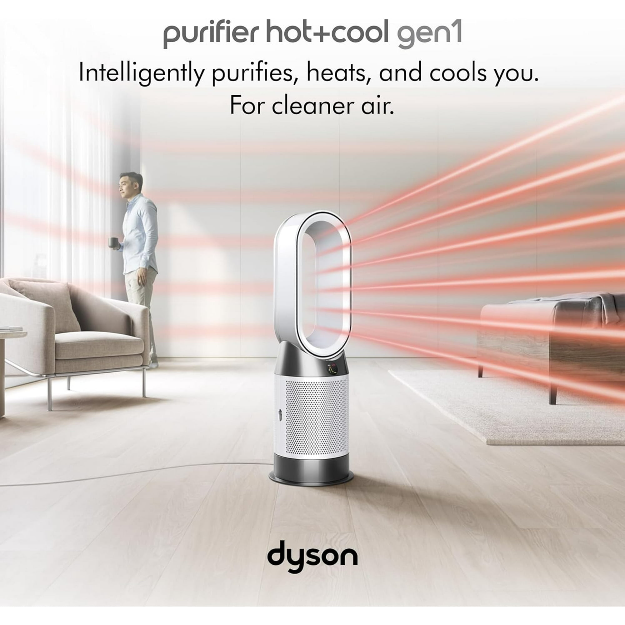 ⭐︎dyson⭐︎未開封！purifier hot+cool gen1 HP10 Dyson Hot+Cool Gen1 HP10 Purifier - White/Silver | Brand New