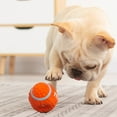 thumbnail image 4 of Jubilant  Pet Toy for Dogs Teeth Dog Toy Puppy Teething Sound Ball Soft Latex Dog Toy Boredom Relief Teeth Indoor/outdoor Play Squeaky Ball Shape Safe for Dogs, 4 of 8