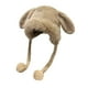 thumbnail image 5 of Gorro de invierno con orejas, gorro cálido con orejas de conejo, gorro para cosplay al aire libre y vacaciones, 5 of 8