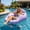 Purple, variant on U Shaped Inflatable Pool Float PVC Water Lounge Chair With Mesh Seat Foldable Float For Pool Beach And Water Party Use
