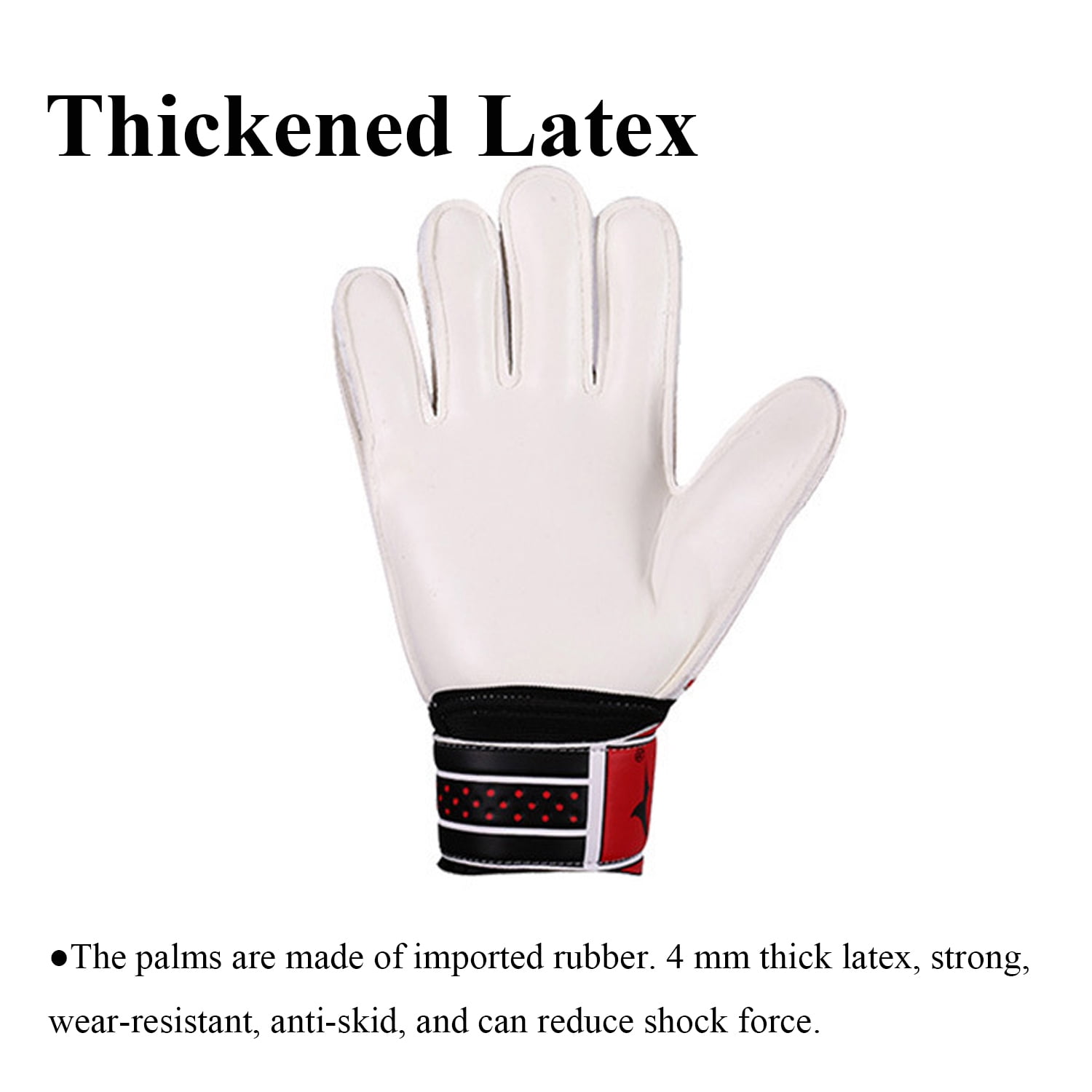 Game Day No Slip Football Gloves, Youth and Adult Sizes, Receiver Glove with Thickening Latex Palm, Superior Support and Protection for All Ages