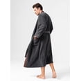 thumbnail image 4 of Men's Robe Ultra Soft Full Length Long Bathrobe, 4 of 7