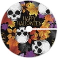 thumbnail image 1 of FMSHPON HalloweenSkull Xmas Christmas Tree Skirt Stand Mat for Holiday Party Decoration Indoor Outdoor 36 inches, 1 of 6