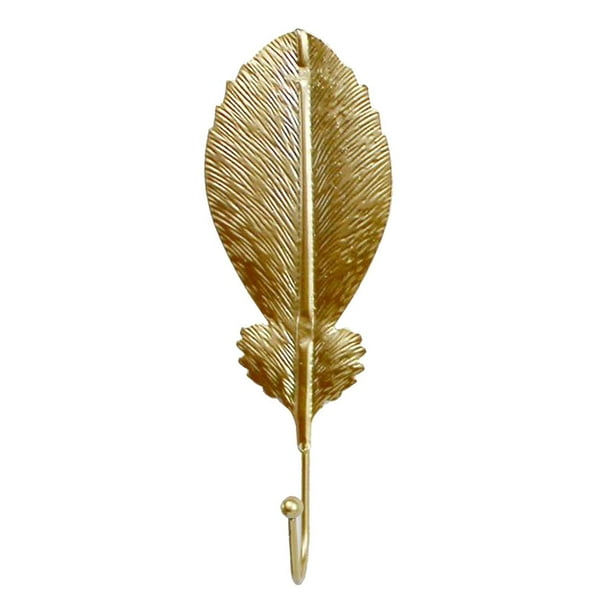 Percha ropa, de hierro , colgar, hoja, pared decorativa, baño, cocina, pared, puerta, lvero, pared Zulema Colgador de ganchos de pared