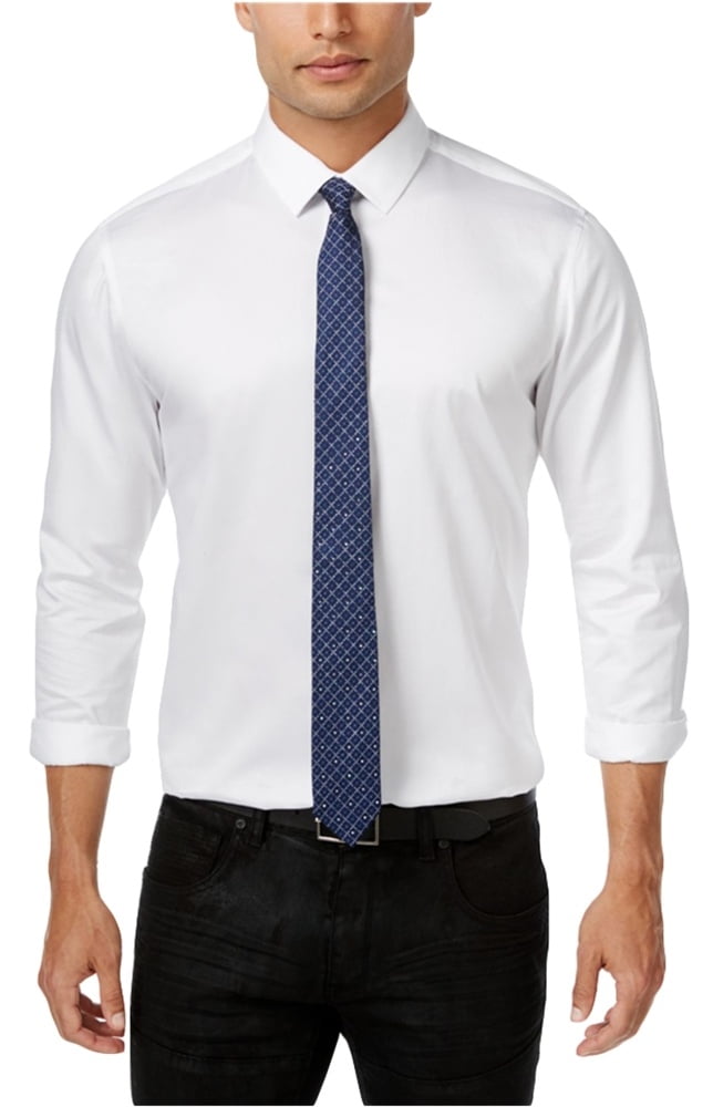 button up shirt and tie