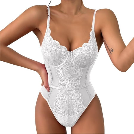 Xuewenshw Women s Lingerie Teddy Lingerie for Women Push Up Lingerie for Women Crotchless Lingerie Women Lingerie Babydoll Nightgown