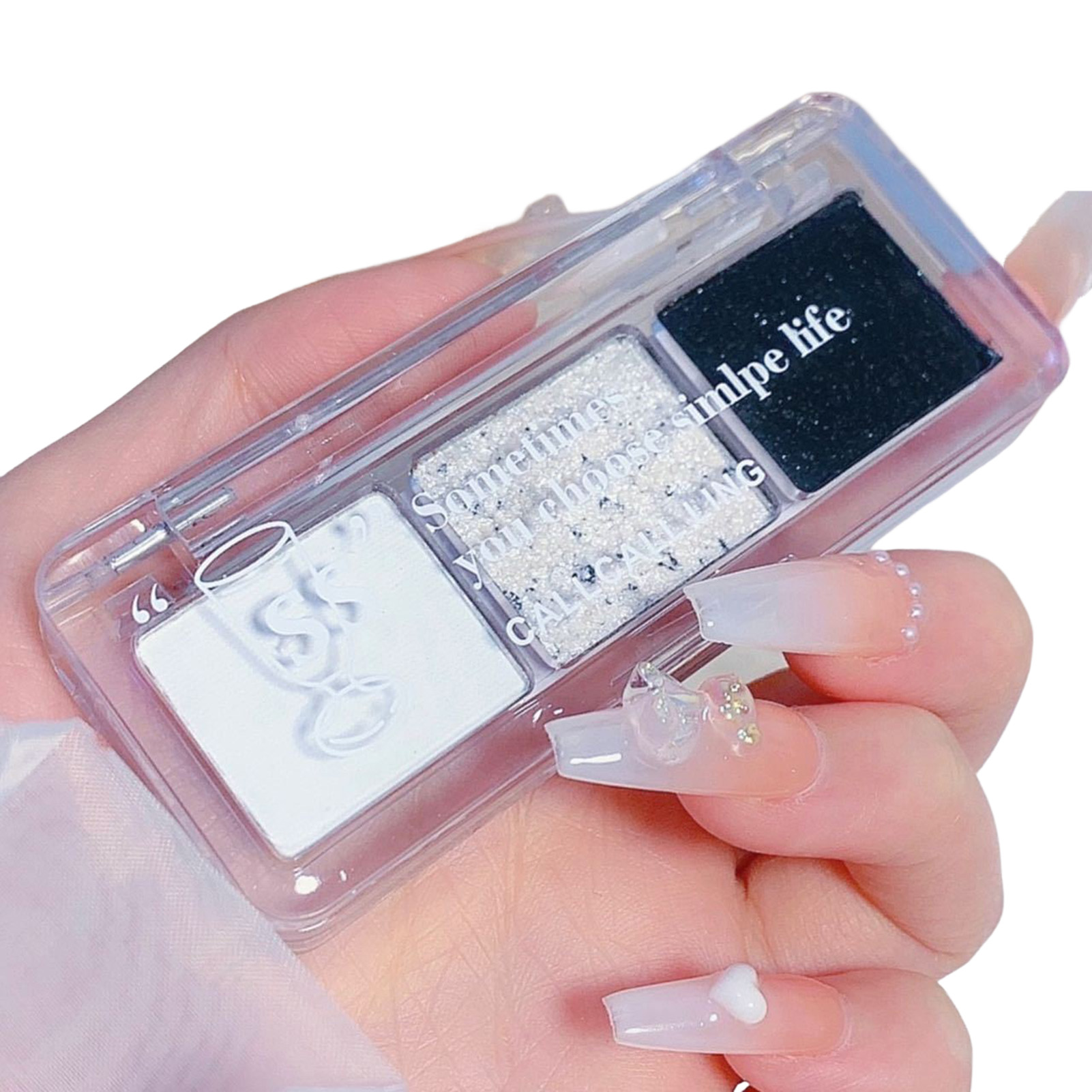 Yasu Women Eyeshadow Palette Long Wear Pearlescent Waterproof Paste