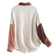 thumbnail image 5 of ICHUANYI Clearance Women's Tops Single Breasted Long Sleeve Shirt Tops Loose Lapel Shirt Blouse(Khaki, XL) ICHUANYI WER2023081011879, 5 of 5