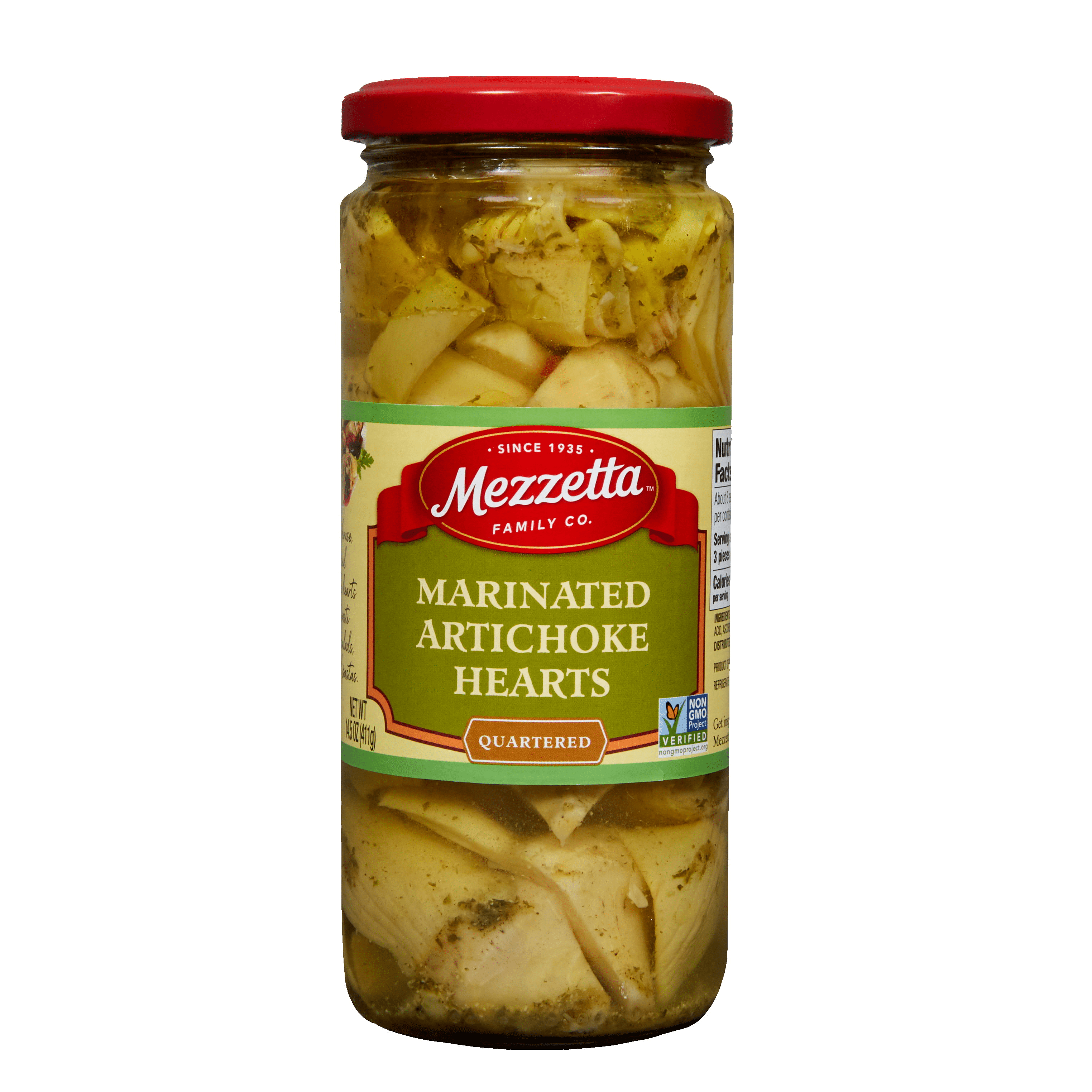 Mezzetta Quartered Marinated Artichoke Hearts, 14.5 oz