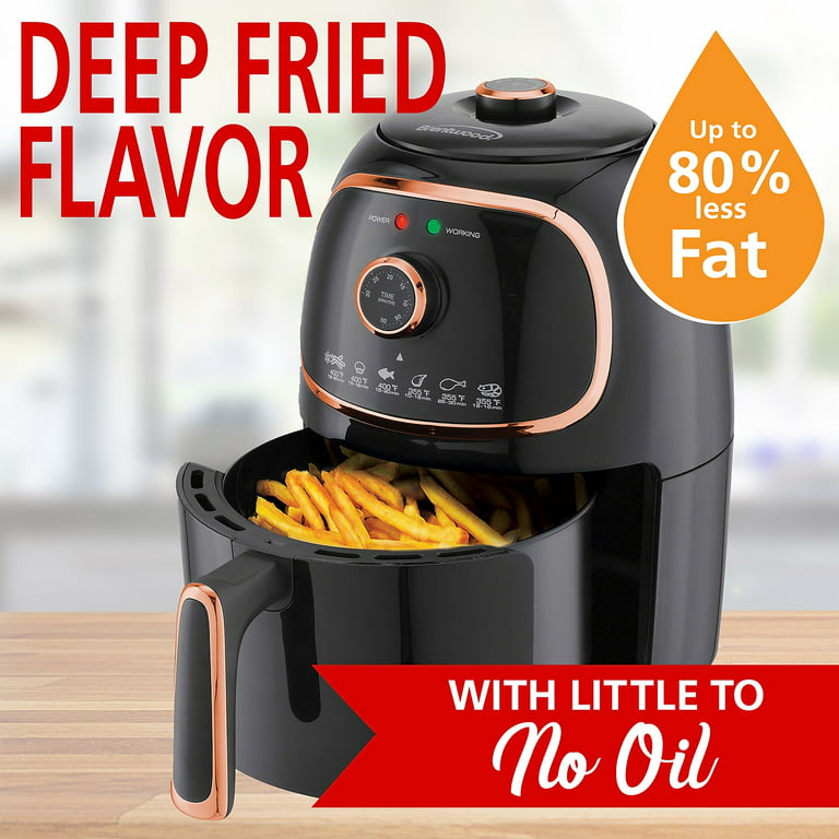 Power No Oil As Seen On Tv Glass Visible Easy Clean Air Fryer With