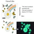 thumbnail image 4 of Fiudx Pegatinas De Pared Pegatinas Luminosas De Mariposas, Adhesivos Removibles Para Pared, Pegatinas Decorativas Para Sala De Estar, Pegatinas De Pared Autoadhesivas Ofertas Del Día, 4 of 7