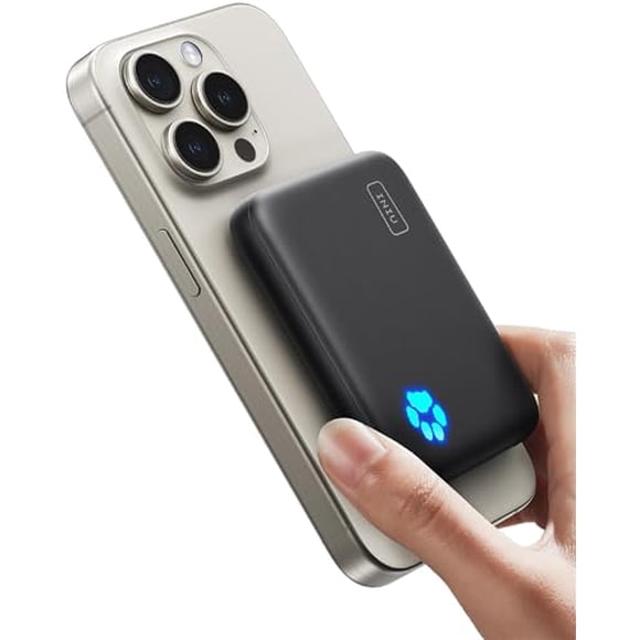 INIU for Magsafe Portable Charger, Small 10000mAh 20W PD Magnetic Power Bank, USB C in&Out Wireless Battery Pack Phone Charger, Only for iPhone 16/16 Plus/16 Pro/16 Pro Max, iPhone 15/14/13/12 Series