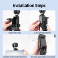 thumbnail image 4 of Adaptador Expansión Soporte Frontal Con Clip para Gimbal DJI Osmo Pocket 3 (estilo E), 4 of 6
