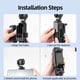 thumbnail image 4 of Adaptador Expansión Soporte Frontal Con Clip para Gimbal para DJI Osmo Pocket 3 (estilo D), 4 of 6