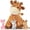 Giraffe-Yellow, variant on MorisMos 18in Giraffe Stuffed Animal,Large Giraffe Plush Toy with Babies