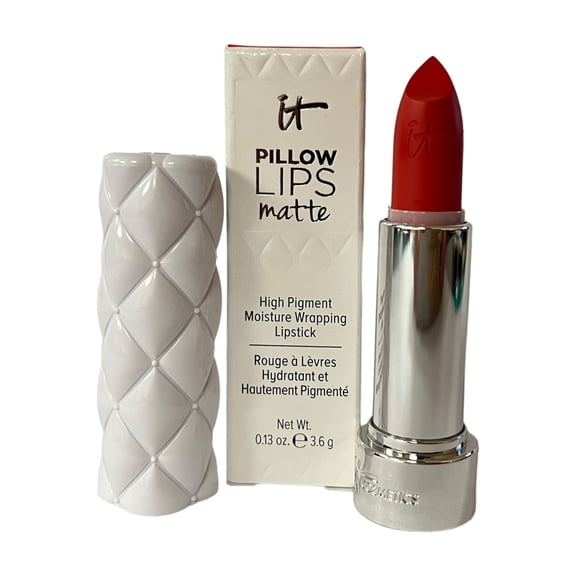 It Cosmetics Pillow Lips Matte High Pigment Moisture Wrapping Lipstick Wink