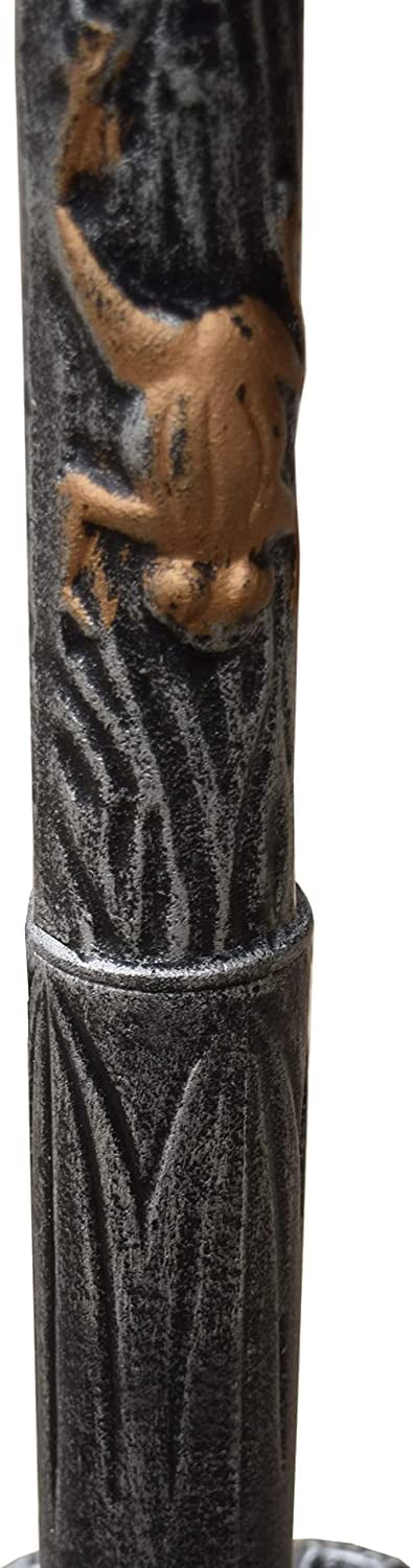 Oakland Living Corporation 5157-AP Sunflower Butterfly Bird Bath