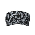 thumbnail image 2 of Kdxio Flower Print Sun Visor Hat Golf Visor Adjustable Velcro Outdoor Sports Cap for Men Women, 2 of 7