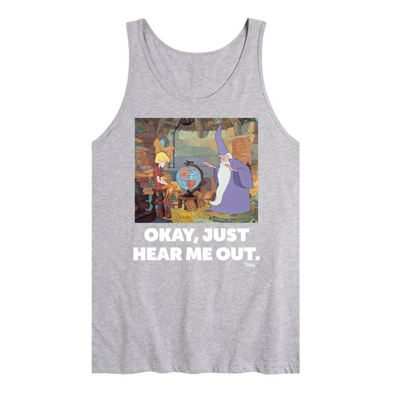 Disney - The Sword And The Stone - Okay, Just Hear Me Out - Men's Jersey Tank Top