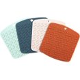 thumbnail image 5 of 2pcs Silicone Coasters Placemat Silicone Pot Holders Hollow Out Coasters Table Insulation Pads Tableware Insulation Mat Hot Pot Potholder Pot Rack Table Placemat Plate Mat Bowl Pad, 5 of 5