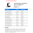 thumbnail image 2 of Transmission Mount - Compatible with 1960 - 1971 Plymouth Fury 1961 1962 1963 1964 1965 1966 1967 1968 1969 1970, 2 of 2