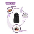thumbnail image 5 of YUSHOW Boys Girls Warm Puffer Vest for Kids Lightweight Hooded Sleeveless Jacket Size 6-7, 5 of 8