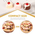 thumbnail image 3 of Juguetes de adorno, 12 piezas, juego de rol, decoración, comida falsa, accesorio, minicasa, simulación, pastel, postre, resina artificial, 3 of 6