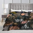 thumbnail image 5 of Benjamins Actor Deadlys Class Mattheo Riddle Wadsworths Blanket Soft and Comfortable Flannel Blanket for Sofa Office Camping Travel Home Decor Cozy Plush Beach Blanket Gift 80x60 in, 5 of 6