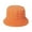 Orange, variant on Autumn And Winter Women’S Retro Knit Hemp Flowerpot Cap, Coarse Wool Warm Fisherman Cap