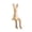 Beige, variant on FXMLRLK 1-Piece Sitting Bunny Figurine Statue - Home, Office, Living Room, Bedroom - Accents, Decorations, Figurines - Small Statues for Bookshelf, Desk - Ideal Gifts (Black)