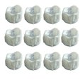 thumbnail image 1 of Luces de té sin llama que funcionan con pilas: vela votiva eléctrica parpadeante LED, paquete de 12 realistas y brillantes para celebraciones festivas y de temporada y regalos navideños Lámpara larga, 1 of 6