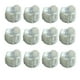 thumbnail image 1 of Luces de té sin llama que funcionan con pilas: vela votiva eléctrica parpadeante LED, paquete de 12 realistas y brillantes para celebraciones festivas y de temporada y regalos navideños Lámpara larga, 1 of 6