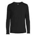 thumbnail image 6 of Athletic Works Men's Tri-Blend Active T-Shirt with Long Sleeves, Sizes S-3XL, 6 of 6